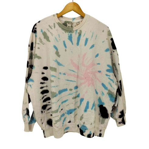 リーバイス Levis PRISM CREW TIE DYE MULTI COLOR プリズムクルー タイダイ マルチカラー レディース import:S