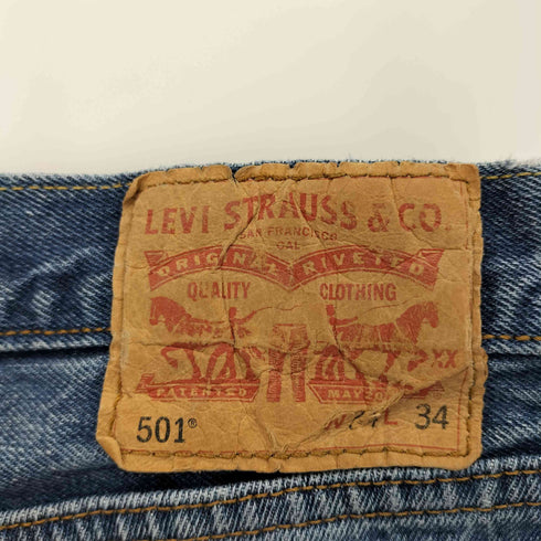 リーバイス Levis 501 ボタン裏4649 ストレートデニムパンツ メンズ W34