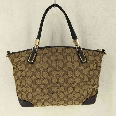 コーチ COACH シグネチャー ハンドバッグ signature handbag レディース