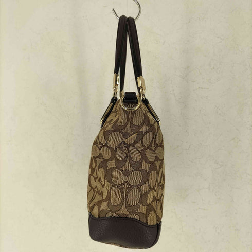 コーチ COACH シグネチャー ハンドバッグ signature handbag レディース