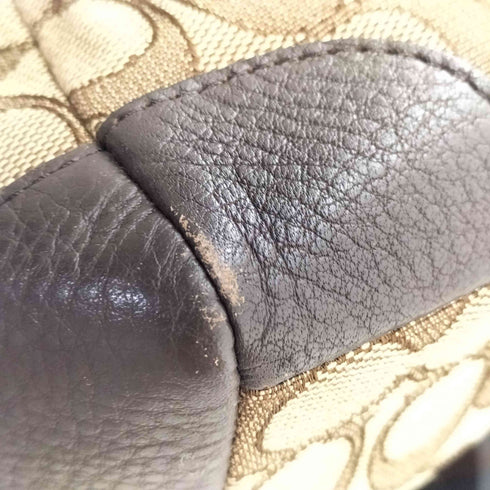 コーチ COACH シグネチャー ハンドバッグ signature handbag レディース