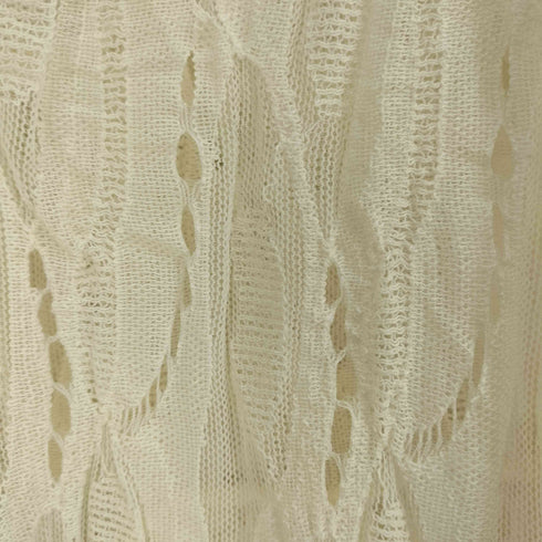 ザラ ZARA LACE RUFFLE DRESS ノースリーブワンピース レディース import:M