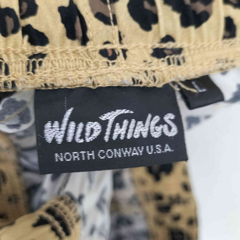 ワイルドシングス WILD THINGS レオパード柄 BASE SHORTS レディース JPN:L