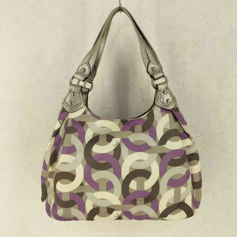 コーチ COACH オプアート ワンショルダーバッグ Op Art oneshoulder bag レディース
