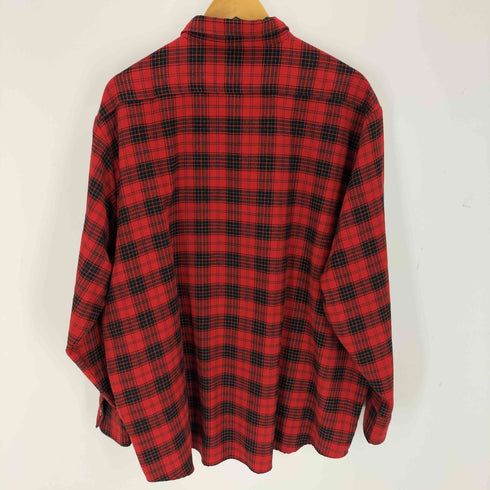 ヴィクティム VICTIM BIG CHECK SHIRTS ビッグシルエットチェックシャツ メンズ L