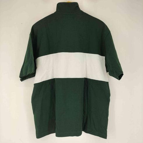 ノーティカ NAUTICA Panel Border Half Zip Tee パネル ボーダー ハーフジップ Tシャツ メンズ JPN:L