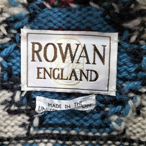 ROWAN ENGLAND 英国製 ショールカラー カーディガン メンズ