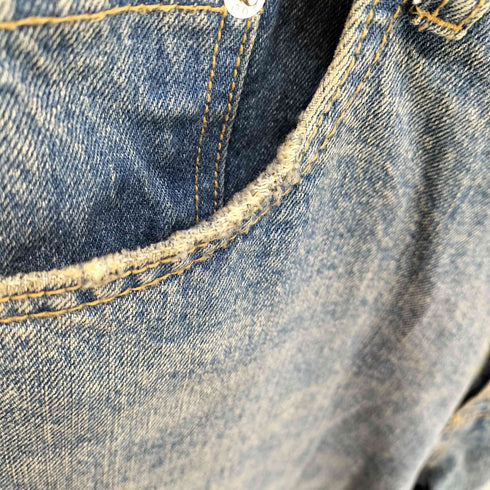 CLOSE DOOR クローズ ドアー CD Relax Medium Wash ストーンウォッシュデニムパンツ メンズ JPN:M
