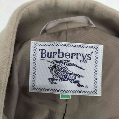 バーバリーズ BURBERRYS ウール 比翼 コート レディース 9AR