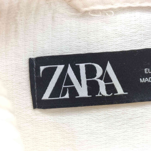 ザラ ZARA 袖切替 クロップド丈 コーデュロイジャケット レディース JPN:XS