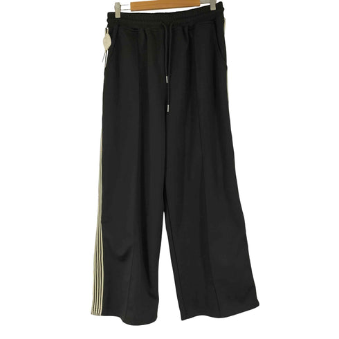 SIDEWAY STANCE ラインジャージ ワイド トラックパンツ メンズ JPN:M