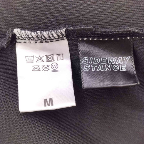 SIDEWAY STANCE ラインジャージ ワイド トラックパンツ メンズ JPN:M