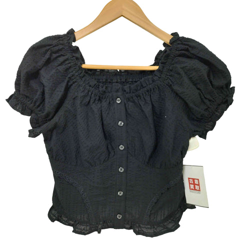 スライ SLY 2way puff sleeve tops レディース FREE
