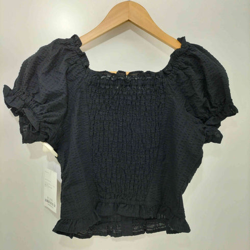 スライ SLY 2way puff sleeve tops レディース FREE