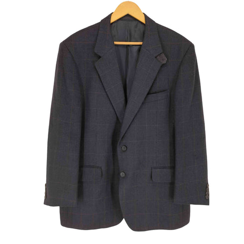 バーバリーズ BURBERRYS CASHMERE カシミヤ混 テーラードジャケット メンズ
