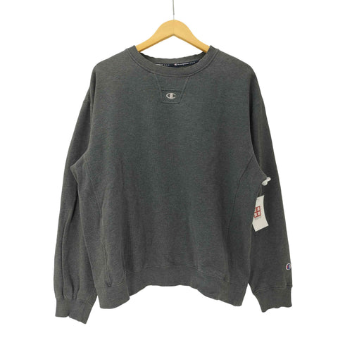 チャンピオン Champion 00S 前V 刺繍 袖 目あり スウェット メンズ 105