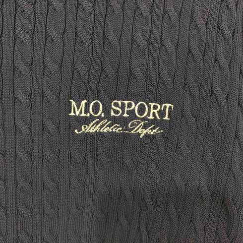 マウジー moussy LOGO CABLE カーディガン レディース