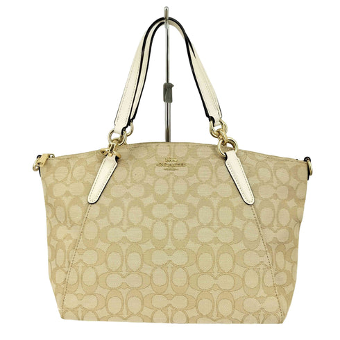 コーチ COACH シグネチャー ハンドバッグ signature handbag レディース