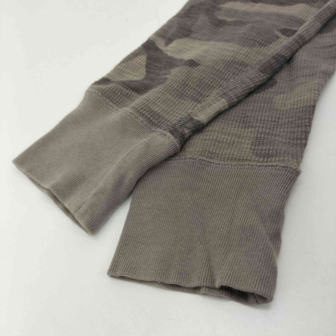 デニムアンドサプライラルフローレン DENIM&SUPPLY RALPH LAUREN サーマル 長袖 カットソー カモフラ 迷彩 ワッフル ロンT メンズ import:S
