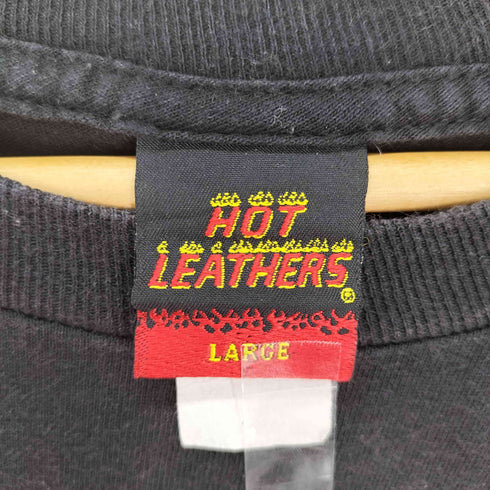 HOTLEATHERS スカルプリントTシャツ メンズ import:L