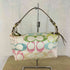 コーチ COACH signature multicolored accessory poach handbag レディース
