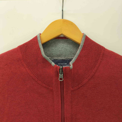 ダニエルクレミュ DANIEL CREMIEUX スタンドカラー ジップアップ ニット ベスト ダブルジップ メンズ import:XL