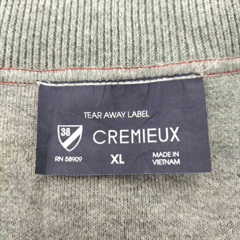 ダニエルクレミュ DANIEL CREMIEUX スタンドカラー ジップアップ ニット ベスト ダブルジップ メンズ import:XL