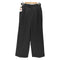 PRONTI プロンティ 90s Gang Slacks ギャング スラックス バギー ワイド 2タック 裾ダブル チェック ブラック メンズ