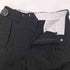 PRONTI プロンティ 90s Gang Slacks ギャング スラックス バギー ワイド 2タック 裾ダブル チェック ブラック メンズ