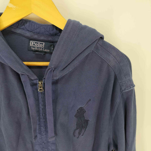 ポロバイラルフローレン Polo by RALPH LAUREN ビックポニー 鹿の子 ジップアップパーカー メンズ JPN:L