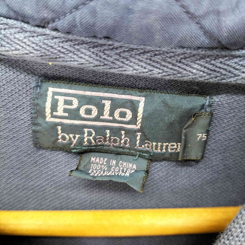 ポロバイラルフローレン Polo by RALPH LAUREN ビックポニー 鹿の子 ジップアップパーカー メンズ JPN:L