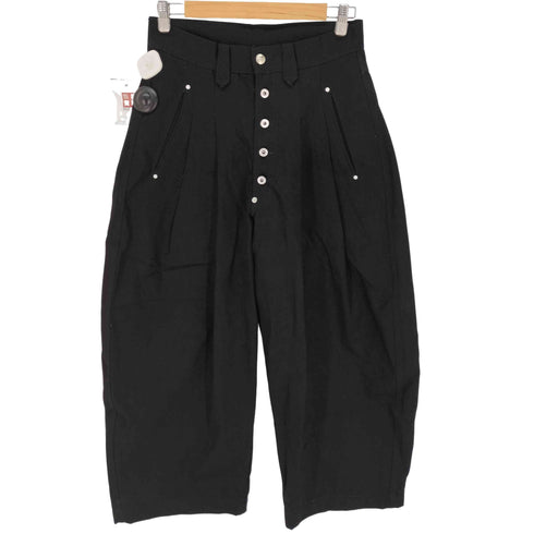 ABUKU / Wide-Tuck Colored Denim Pants ワイドタック バギー メンズ JPN:M