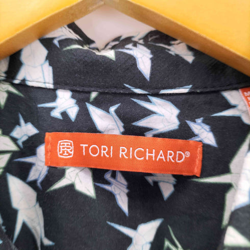 トリリチャード TORI RICHARD 総柄 アロハ半袖シャツ レディース XS