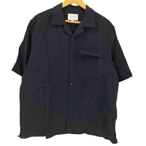 スティルバイハンド STILL BY HAND Pin tuck half sleeve shirt ピンタック 半袖シャツ 半袖オープンカラーシャツ メンズ 46