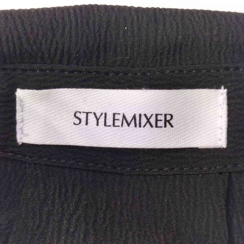 スタイルミキサー STYLEMIXER ニュアンスギャザースリーブシャツ レディース FREE