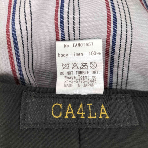 カシラ CA4LA リネン キャスケット レディース