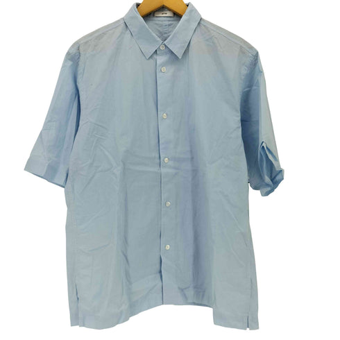 エイトン ATON SHRINK COTTON LAWN OVERSIZED S/S SHIRT シュリンクコットンローン オーバーサイズハーフスリーブシャツ メンズ 02