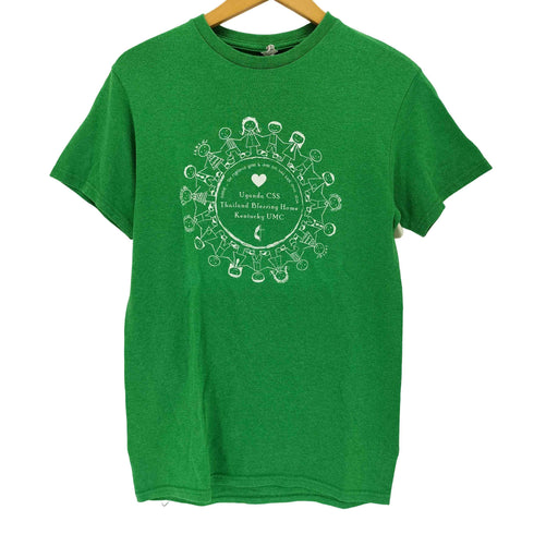 デルタ DELTA 00s イラストプリント クルーネックTシャツ レディース import:S