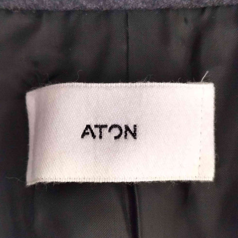 エイトン ATON MERINO COLLEGE FLANNEL TAILORED JACKET メンズ 04