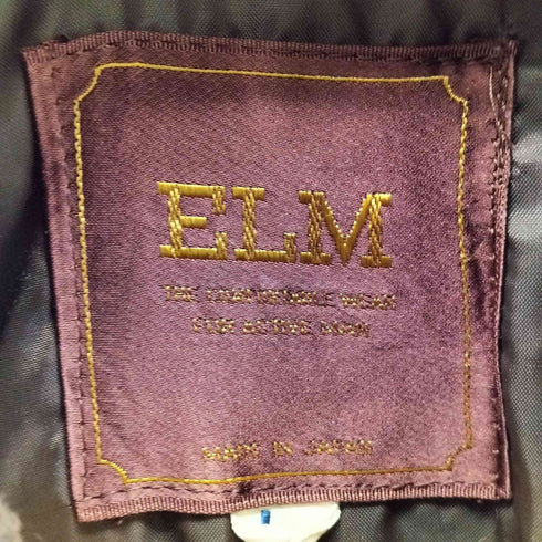 ELM チャック柄ボンバージャケット メンズ L