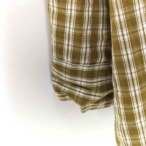 ビームスプラス BEAMS+ Open Collar 80/2 Madras 開襟 オープンカラー マドラス チェック シャツ メンズ JPN:S