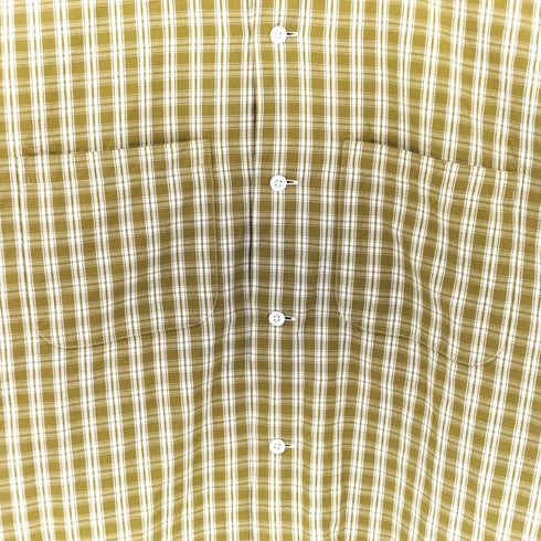 ビームスプラス BEAMS+ Open Collar 80/2 Madras 開襟 オープンカラー マドラス チェック シャツ メンズ JPN:S