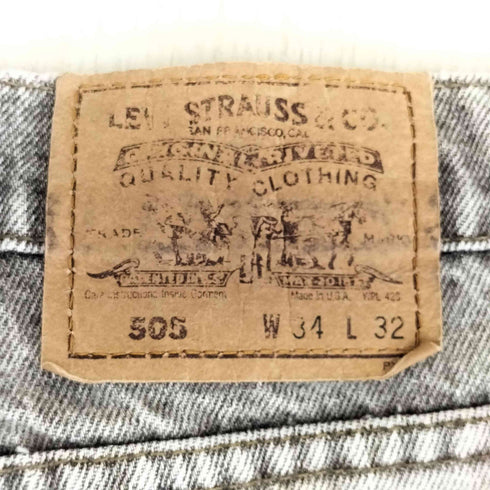 リーバイス Levis 90S USA製 ボタン裏刻印522 505 メンズ W34 L32