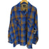 ビームス BEAMS オンブレチェックイージーフィットオープンカラー メンズ import:XL