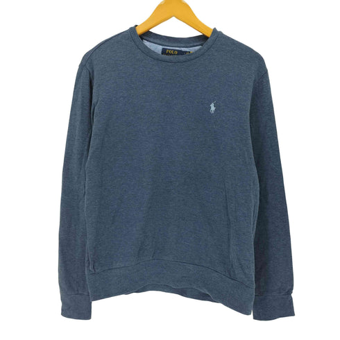 ポロラルフローレン POLO RALPH LAUREN ポニー刺繍 クルーネック ロングTシャツ メンズ import:S