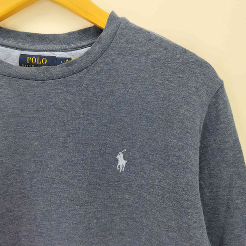 ポロラルフローレン POLO RALPH LAUREN ポニー刺繍 クルーネック ロングTシャツ メンズ import:S