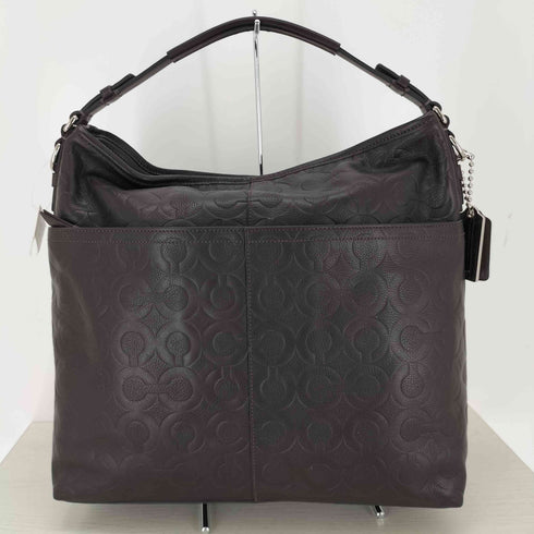 コーチ COACH Op Art Leather East/West Crossbody Satchel オプアート レザー イースト/ウエスト クロスボディ サッチェル 2WAYバッグ メンズ