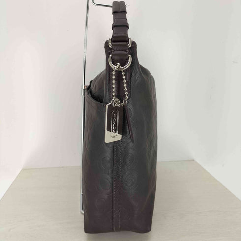 コーチ COACH Op Art Leather East/West Crossbody Satchel オプアート レザー イースト/ウエスト クロスボディ サッチェル 2WAYバッグ メンズ