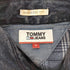 トミージーンズ tommy jeans OVERSIZED FIT チェック 切替 スナップ ウエスタン デニム シャツ ジャケット メンズ S