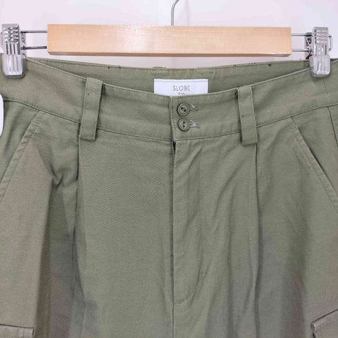 スローブイエナ SLOBE IENA 26SS バックサテンミリタリーパンツ レディース JPN:38
